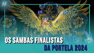 Os sambas finalistas da Portela 2024 [upl. by Nagar205]