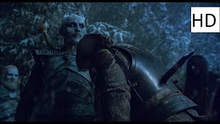 Game Of Thrones Season8 ep3  The Night King kills Theon Greyjoy scene Great war Part3 [upl. by Bob232]