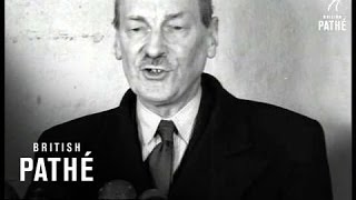 Clement Attlee Arrives In New York 1952 [upl. by Notlehs]