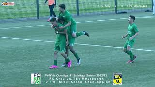 2023 05 25 FV Nrh 2022 23 Oberliga 41 Spieltag FC Kray vs TSV Meerbusch [upl. by Ioab]