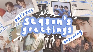 📦✨ unboxing  txt seasons greetings 2023 day by day ♥ [upl. by Giovanna768]