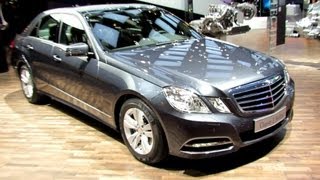 2012 MercedesBenz E300 Bluetec Hybrid  Exterior and Interior Walkaround  2012 Paris Auto Show [upl. by Acimahs886]