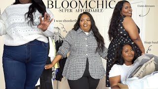 BIG HAUL bloomchic plus size tryon  is it a scam  super affordable  BloomChic [upl. by Barb]