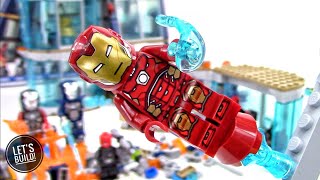 LEGO Avengers Avengers Tower Battle  Lets Build Part 2 [upl. by Arabele]