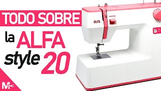 ► Máquina de Coser ALFA STYLE 20 🧵 Características Calidad y Precio ✔️ [upl. by Salkcin]