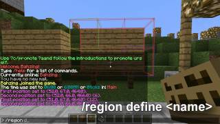 How to Make a Region Within A Region Where Everyone Can Build Like a bulletin board at spawn [upl. by Naus]