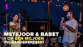 Metejoor amp Babet  1 op een miljoen  Vlaanderen feest [upl. by Palestine948]