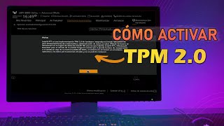 Cómo Habilitar TPM para Windows 11 ✅ [upl. by Asseniv]