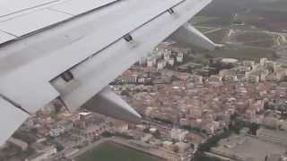 Landing at Algiers International airport with Air Algérie Boeing 737 [upl. by Leonerd836]