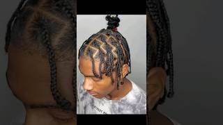 Men Box Braids Hairstyle Tutorial [upl. by Eitsim233]