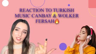 Reaction to Turkish music Canbay amp Wolker  Fersah Official Video 🔥 [upl. by Lutim]