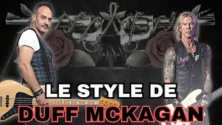 Le style de DUFF MCKAGAN  Bruno Ramos  Bassiste Magazine [upl. by Otte478]