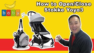 How to open and close the Stokke Yoyo3 [upl. by Tudor744]