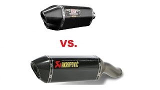 CB1000R Yoshimura vs Akrapovic [upl. by Calondra547]