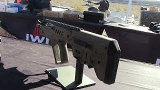 IWI Tavor 9mm amp 556mm  SHOT Show 2014 [upl. by Marita307]