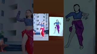 Badal barsa bicholi flipbook dance💃💃short flipbook flipbookartNikkArtist12 [upl. by Gerardo]