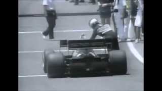 Nigel Mansell Faints 1984 Dallas [upl. by Aisyat]