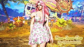 MANON  SUMMER DRESS BY KHALEDANTAR666 [upl. by Rossi]