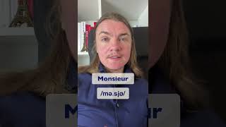 How to pronounce Monsieur  French pronunciation [upl. by Rosetta453]