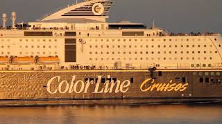 Color Fantasy im Kattegat Color Line Cruises [upl. by Chadburn]