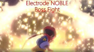 Pokemon Legends Arceus How to Easily Beat Electrode Noble Demonstration and Explanation EASY [upl. by Amadis531]