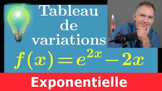 étudier les variations dune fonction avec exponentielle ♦ Un classique ♦ Dérivation ♦ Première spé [upl. by Nim]