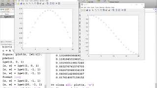 Gauss Quadrature with a MATLAB function [upl. by Sivrep]