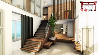 Luxury Modern JapaneseInspired Apartment  SIMS 4 Stop Motion Build  No CC [upl. by Einaoj]