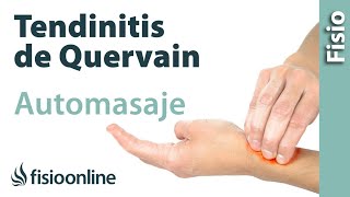 Automasaje para la tendinitis de De Quervain o del pulgar [upl. by Nnaul53]