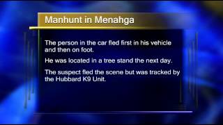 Hubbard K9 Unit Called in for Manhunt in Menahga  Lakeland News at Ten  August 11 2015 [upl. by Johann]