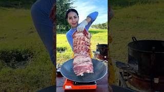 Pork crispy cook recipe shortvideo shorts cooking recipe [upl. by Ayotaj]