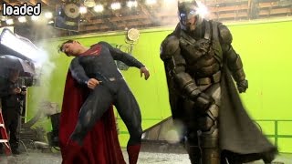 How did they do it Batman v Supermans epic fight scene explained [upl. by Odawa291]