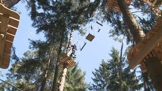 Münchner Wald Der neue Kletterwald in Vaterstetten Größter Kletterwald rund um München [upl. by Cherie]