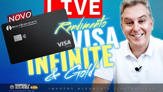 💳 LIVE NOVO CARTÃO VISA INFINITE BANCO RENDIMENTO SERÁ QUE VALE A PENA FIM DO PRIORITY PASS DUX [upl. by Gamal]