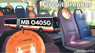 2020 Circuit Breaker  TIB1241Y Expressway Ride on 969 Classic Bendy Bus SMRT Retired [upl. by Aciraj]