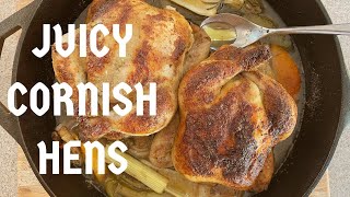 HOW TO MAKE  TENDER JUICY CORNISH HENS  FAMILY HOLIDAY RECIPE  Chef and More  Made From Scratch [upl. by Charmaine797]