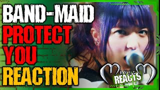 BANDMAID PROTECT YOU REACTION  BANDMAID  Protect You Official Music Video [upl. by Elsinore]