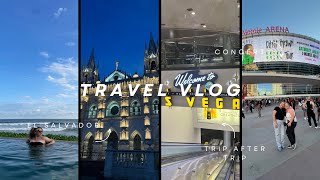 TRAVEL VLOG  El Salvador  Vegas trip [upl. by Nnhoj]