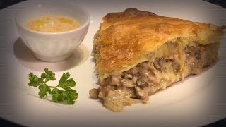 Recette  tourte Ã la volaille [upl. by Goldshlag]