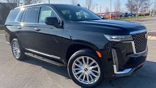 2022 Cadillac Escalade Luxury POV Test Drive amp Review [upl. by Timi805]