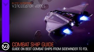 Combat Ship Guide  From Sidewinder to Fer De Lance [upl. by Berman]