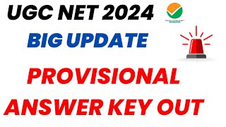 UGC NET 2024 Provisional Answer KEY OUT NOW 🔥🔥 [upl. by Studley]