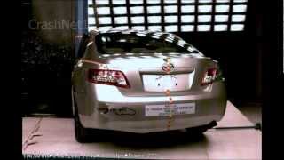 2010 Toyota Camry  Pole Crash Test  CrashNet1 [upl. by Durgy775]