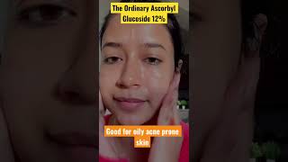 Genuine Review The Ordinary Ascorbyl Glucoside 12 vitaminc skincare youtubeshorts shorts [upl. by Lamraj51]