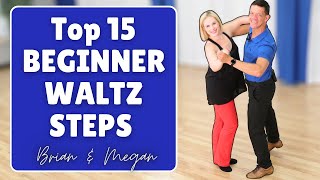 Top 15 Beginner Waltz Dance Steps [upl. by Friedberg]