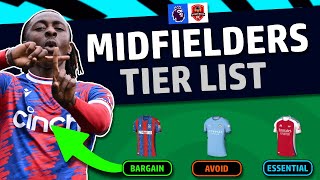 FPL Midfielders Tier List  Best Midfielders for Gameweek 1  FPL 202425 [upl. by Arracat]