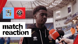 Jesurun RakSakyi  Coventry City 22 Sheffield United  Post Match Interview [upl. by Yffat]