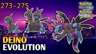 How To Evolve Deino Into Zweilous And Hydreigon In Pokemon Black 2 amp White 2  Unova Pokedex [upl. by Balliol221]