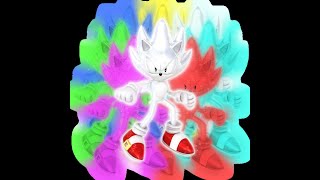 SSF2 Mod Battle Hyper Sonic Vs Metal Sonic [upl. by Annailuj]