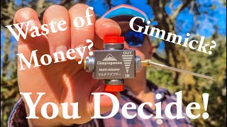 HOW TO Use the Campingmoon Gas Transfer Device to Refill Your Backpacking Fuel Canisters  GWorks [upl. by Nallaf]